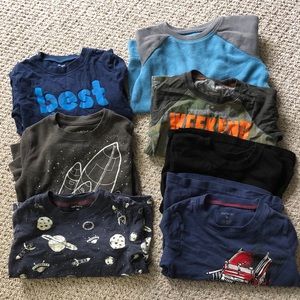 💙EUC Boys BUNDLE 7pc Long-Sleeve Shirt Bundle!💙